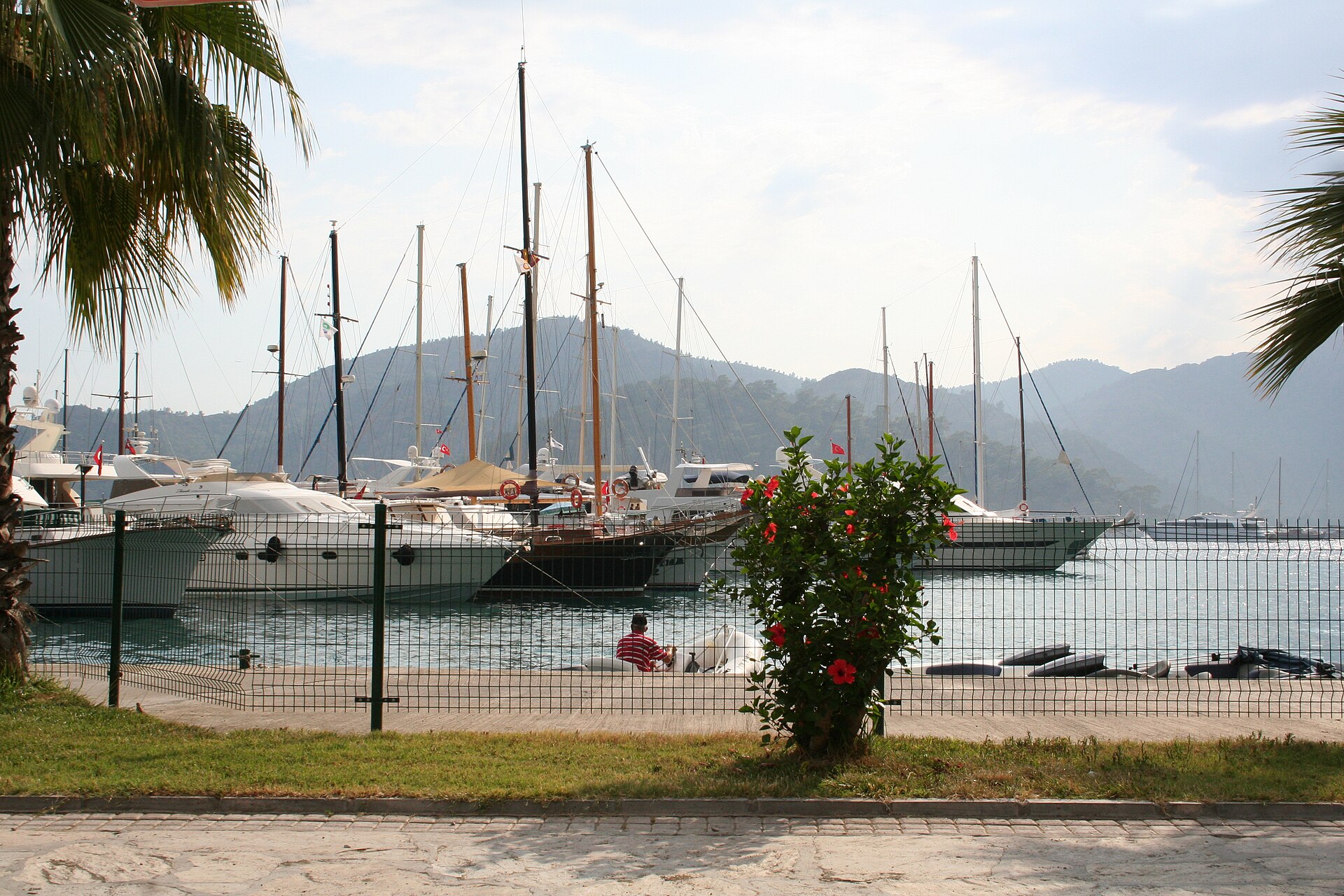 Göcek Port marinası ve yat limanı